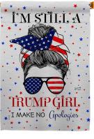 Trump Girl House Flag