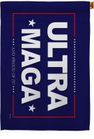 Blue Ultra MAGA House Flag