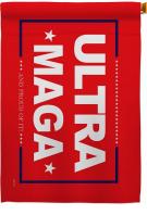 Red Ultra MAGA House Flag