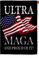 MAGA And Proud House Flag