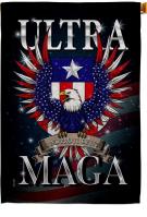 Proud MAGA House Flag