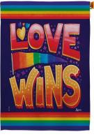 Love Wins House Flag