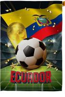 World Cup Ecuador House Flag