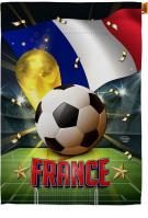 World Cup France House Flag