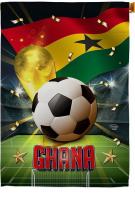 World Cup Ghana House Flag