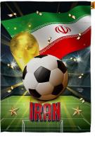 World Cup Iran House Flag