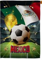 World Cup Mexico House Flag