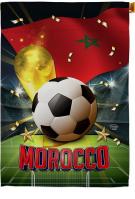 World Cup Morocco House Flag