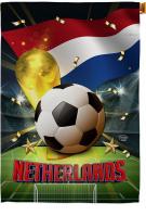 World Cup Netherlands House Flag