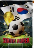 World Cup South Korea House Flag