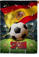World Cup Spain House Flag