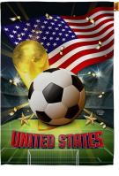 World Cup United States House Flag