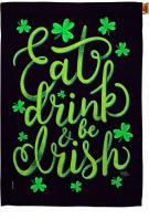 Eat Drink Irish House Flag