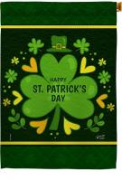 St. Pat\'s Clover House Flag