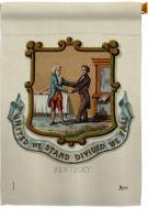 Coat Of Arms Of Kentucky House Flag