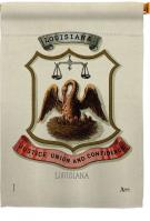 Coat Of Arms Of Louisiana House Flag