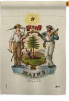 Coat Of Arms Of Maine House Flag