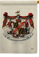 Coat Of Arms Of Maryland House Flag