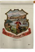 Coat Of Arms Of Nebraska House Flag