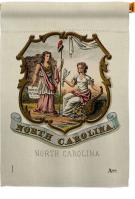 Coat Of Arms Of North Carolina House Flag