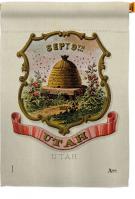 Coat Of Arms Of Utah House Flag