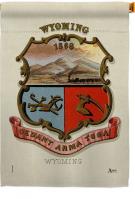 Coat Of Arms Of Wyoming House Flag