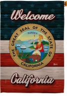 Welcome California House Flag