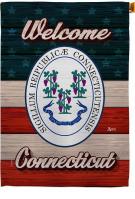 Welcome Connecticut House Flag