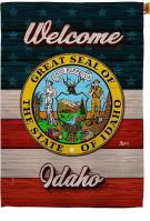 Welcome Idaho House Flag