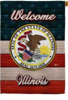 Welcome Illinois House Flag