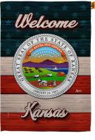 Welcome Kansas House Flag