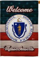Welcome Massachusetts House Flag