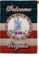 Welcome Virginia House Flag