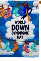 World Down Syndrome Day House Flag