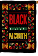 African American History Month House Flag