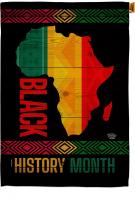 I Am Black History Month House Flag