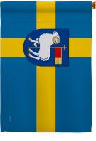 Provinces Of Sweden Gotland House Flag