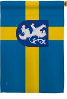 Provinces Of Sweden Halland House Flag