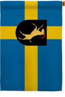 Provinces Of Sweden Halsingland House Flag