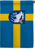 Provinces Of Sweden Jamtland House Flag