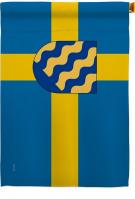 Provinces Of Sweden Norrbotten House Flag