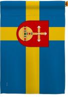 Provinces Of Sweden Uppland House Flag