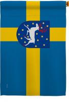 Provinces Of Sweden Vasterbotten House Flag