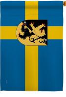Provinces Of Sweden Vastergotland House Flag