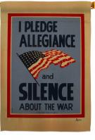 I Pledge Allegiance And Silence House Flag