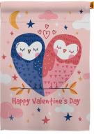 Owl Love House Flag