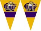 LSU Party Pennant Flag Set (25')