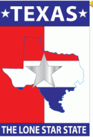 Lone Star State Garden Flag