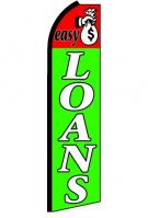 Loans Feather Flag 3\' x 11.5\'