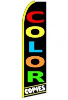 Color Copies Feather Flag 3\' x 11.5\'